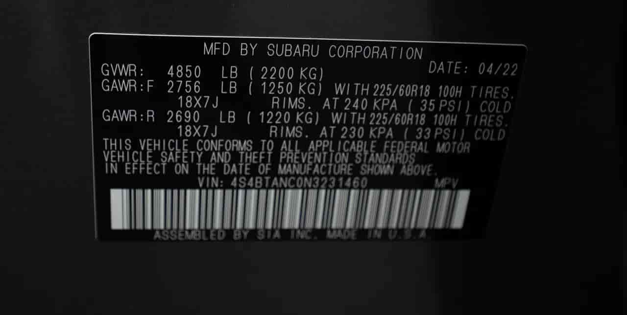 SUBARU Outback - 10